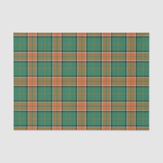 Scottish Gifts Clan Pollock Tartan Tissue Paper (Front)