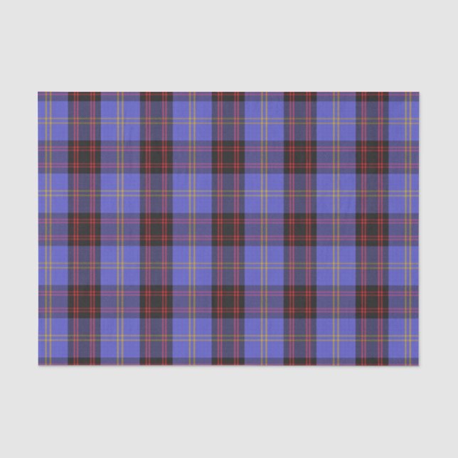 Scottish Gifts Clan Rutherford Tartan Tissue Paper (Front)