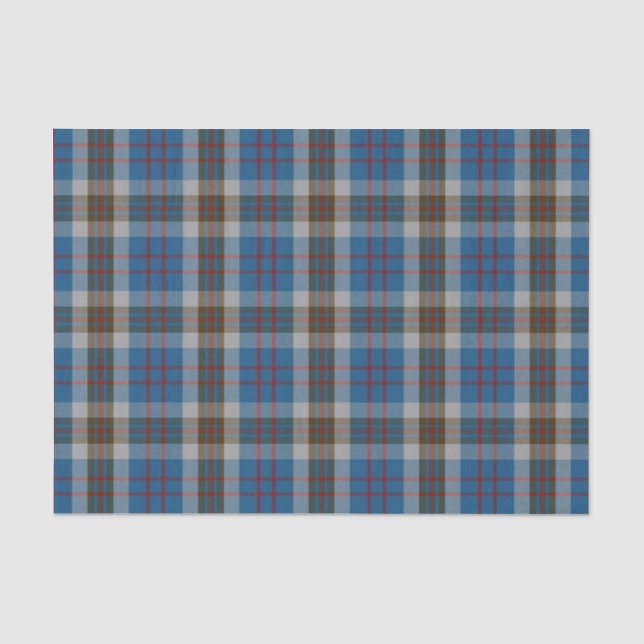 Scottish Gifts Clan Thompson Tartan Tissue Paper (Front)