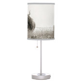Scottish ginger Highland cow Table Lamp (Right)