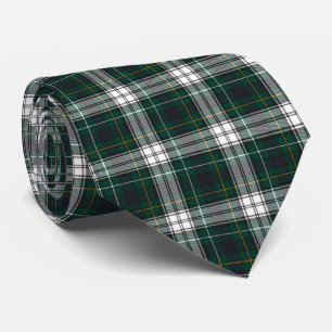Scottish Green Blue Clan Campbell Dress Tartan Neck Tie