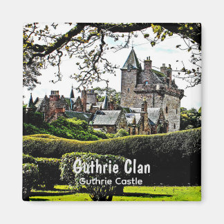 Scottish Guthrie Clan's Castle Keepsake Magnet