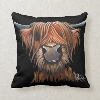 Scottish Hairy Highland Cow 'BRUCE' Cushion Pillow