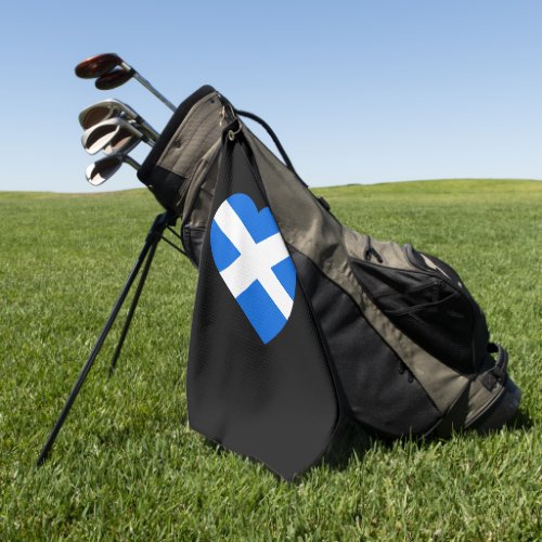 Scottish Heartflag gtcn Golf Towel
