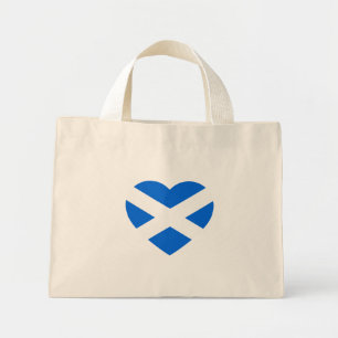 Scottish Heartflag ttcnt Mini Tote Bag