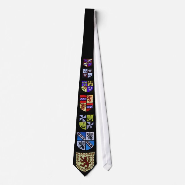 Scottish Heraldry Neck Tie (Front)