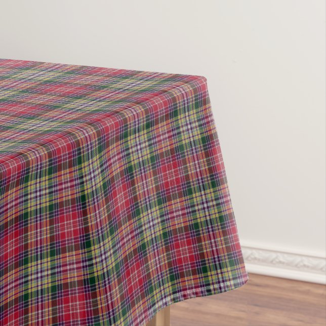 Scottish Heritage Plaid Dining Tablecloth (In Situ)