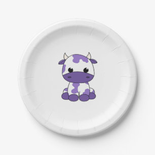 Scottish highland cattle Classic T-Shirt Paper Plates