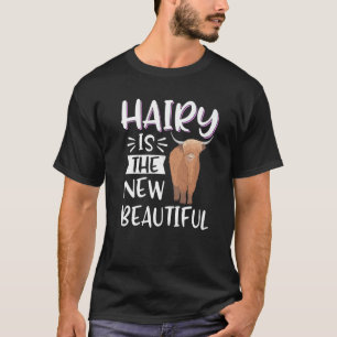 Scottish Highland Cattle Cow Breeder Longhorn Hair T-Shirt