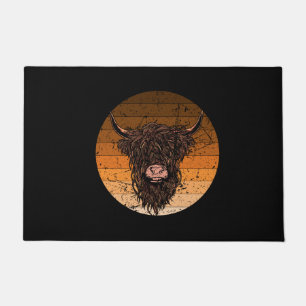 Scottish Highland Cattle Doormat
