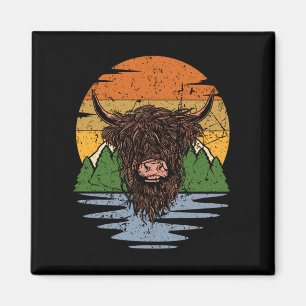 Scottish Highland Cattle Magnet