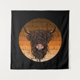Scottish Highland Cattle Tapestry