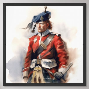 Scottish Highland: Clan Fraser Framed Art