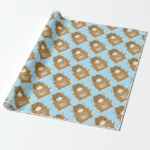 Baby Highland Cow Wrapping Paper Sheets