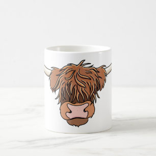 Scottish Highland Cow Coffee Mug