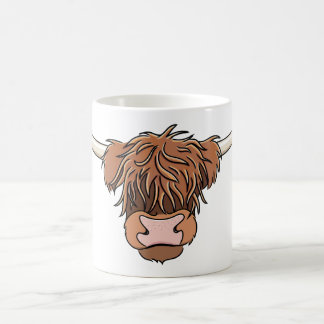 Scottish Highland Cow Coffee Mug