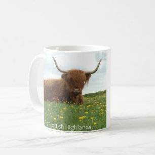 Scottish Highland Cow Coffee Mug