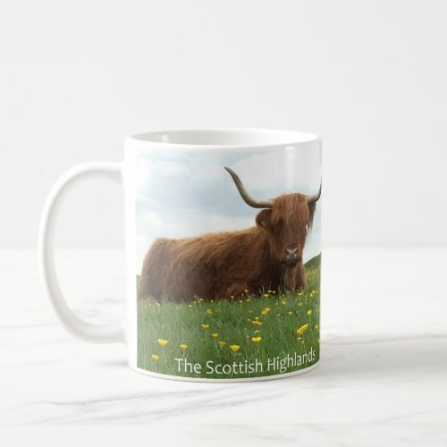 Scottish Highland Cow Coffee Mug