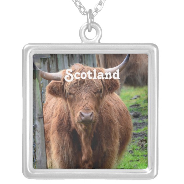 Scottish Highland Cow Necklaces