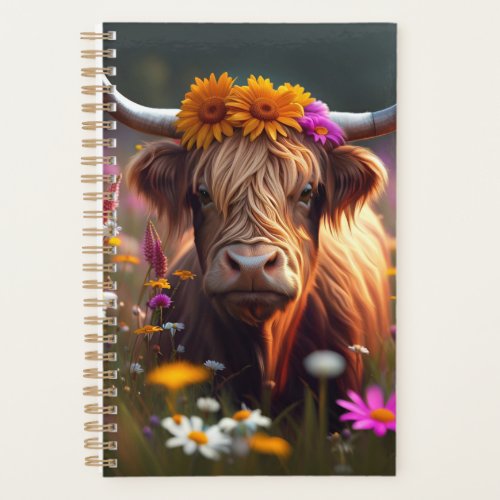 Scottish Highland Cow Planner