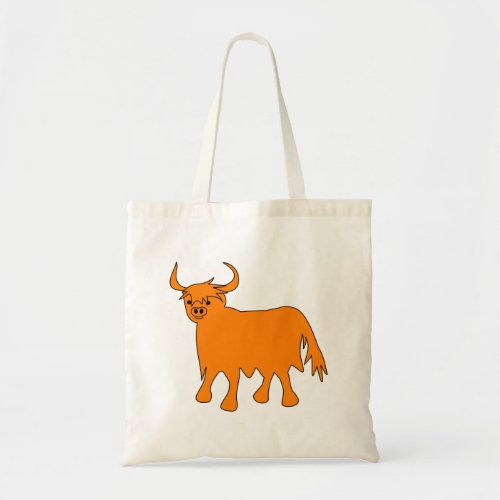 Scottish Highland Cow tote bag image