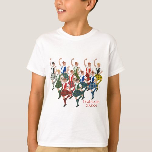 Scottish Highland Dance Group T_Shirt