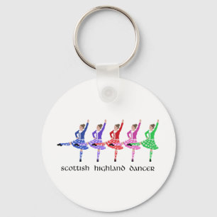 Scottish Highland Dance Line Keychain