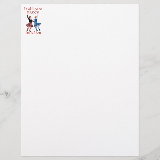 Scottish Highland Dance Mother (Front)