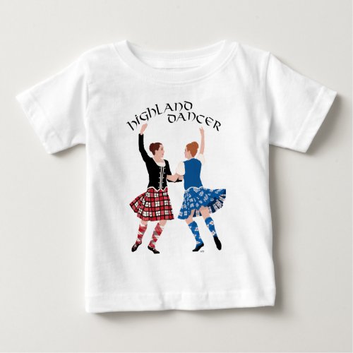 Scottish Highland Dance Reel Baby T_Shirt