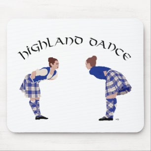Scottish Highland Dance Reel Mouse Pad