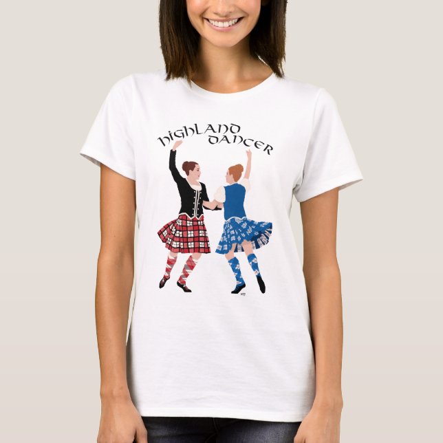 Scottish Highland Dance Reel T-Shirt (Front)
