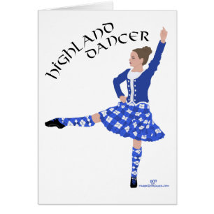 Scottish Highland Dancer Cards