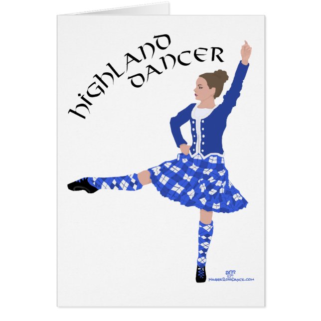 Scottish Highland Dancer Cards (Front)