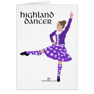 Scottish Highland Dancer Cards