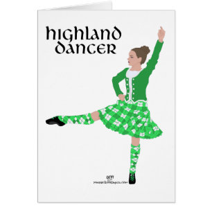 Scottish Highland Dancer Cards