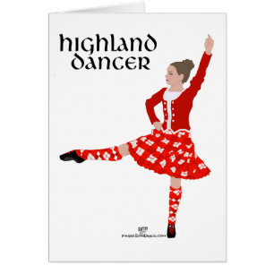 Scottish Highland Dancer Cards