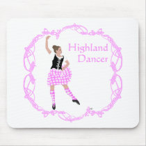 Scottish Highland Dancer Celtic Knotwork Pink