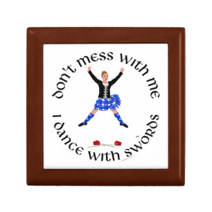 Scottish Highland Dancer Gift Box