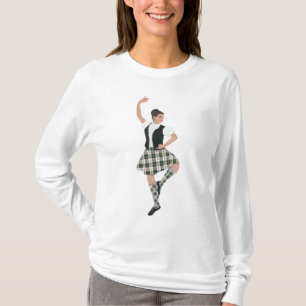 Scottish Highland Dancer MacPherson Tartan T-Shirt