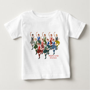 Scottish Highland Dancers Baby T-Shirt