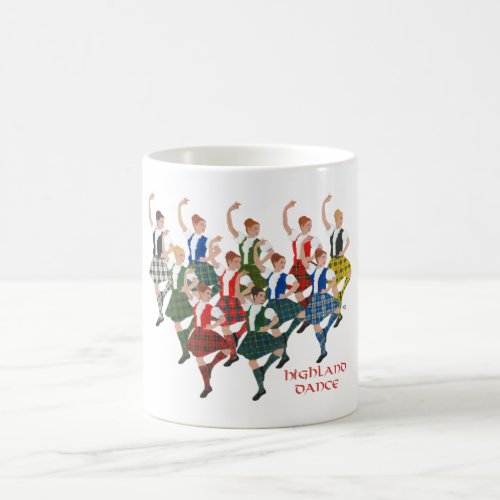 Scottish Highland Dancers Coffee Mug