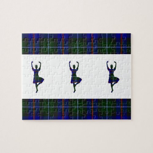 Scottish Highland Dancers Jigsaw Puzzle