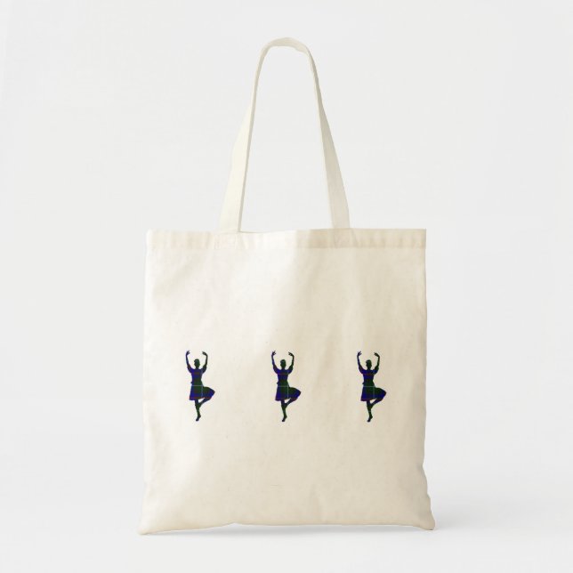 Scottish Highland Dancers Tote Bag (Front)