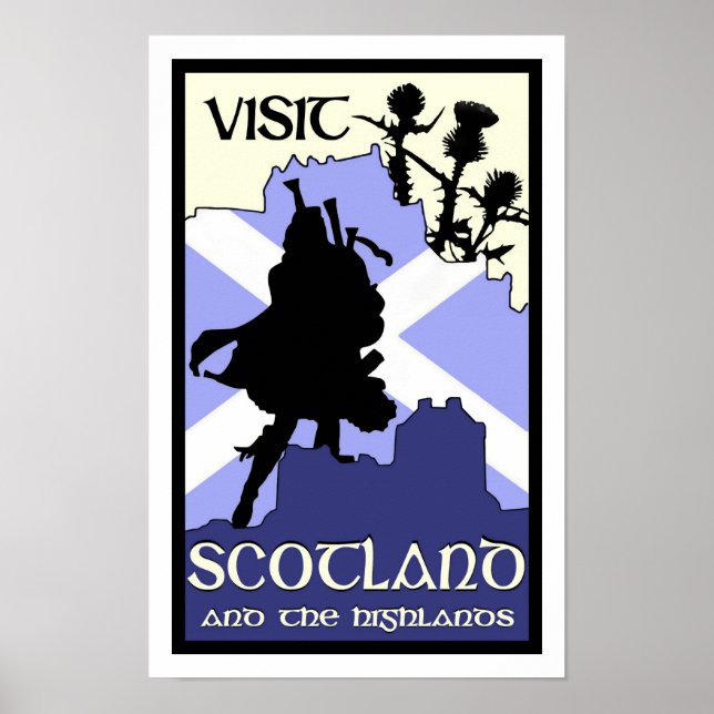 Scottish Highland Poster (Front)