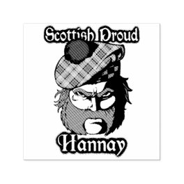 Scottish Highlander Clan Hannay Ink Stamp