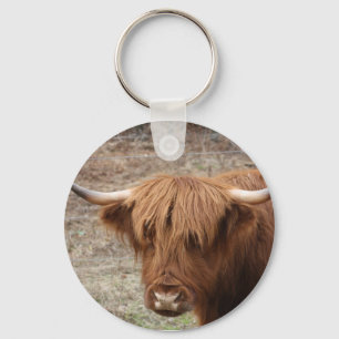 Scottish Highlander Keychain