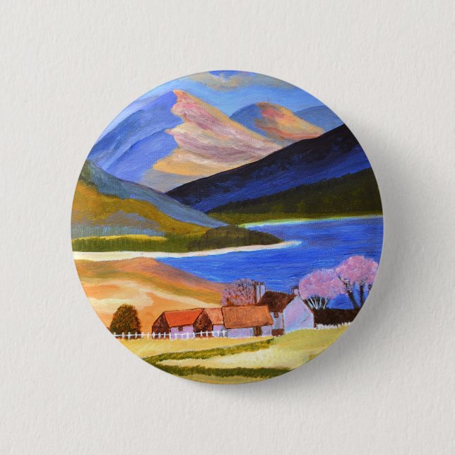 Scottish Highlands 2 Button (Front)
