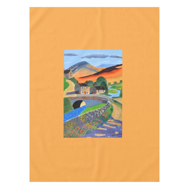 Scottish Highlands 2 tablecloth  (Front)