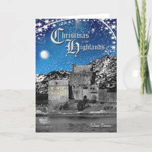 Scottish Highlands Christmas Card