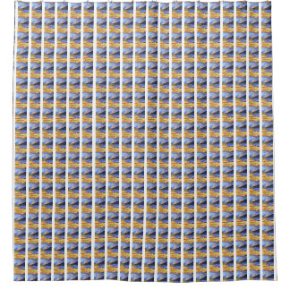 Scottish Highlands cotton fabric  Shower Curtain